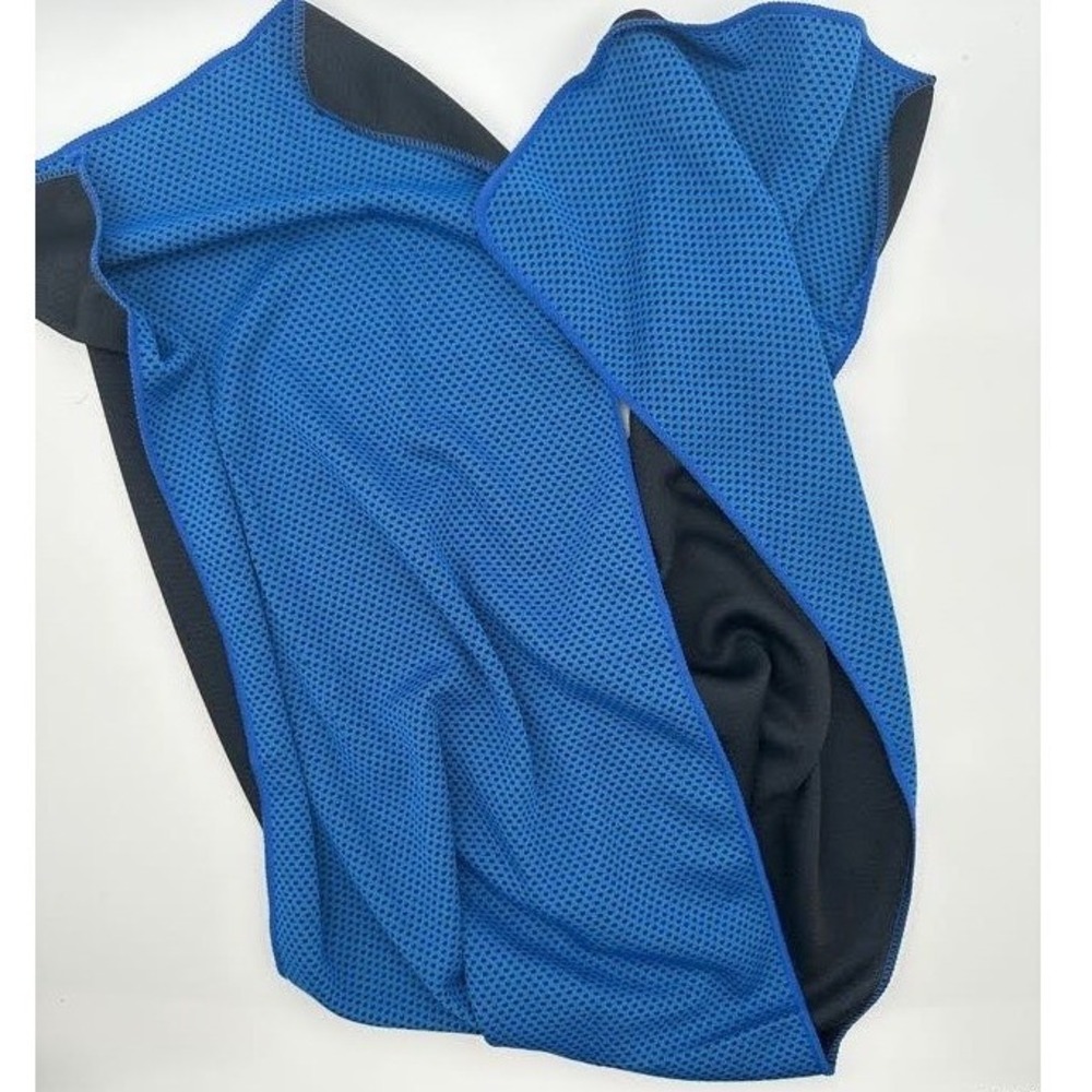 Royal Blue Cooling Microfiber Towel Breathable Sports Gym Fitness Accessory New